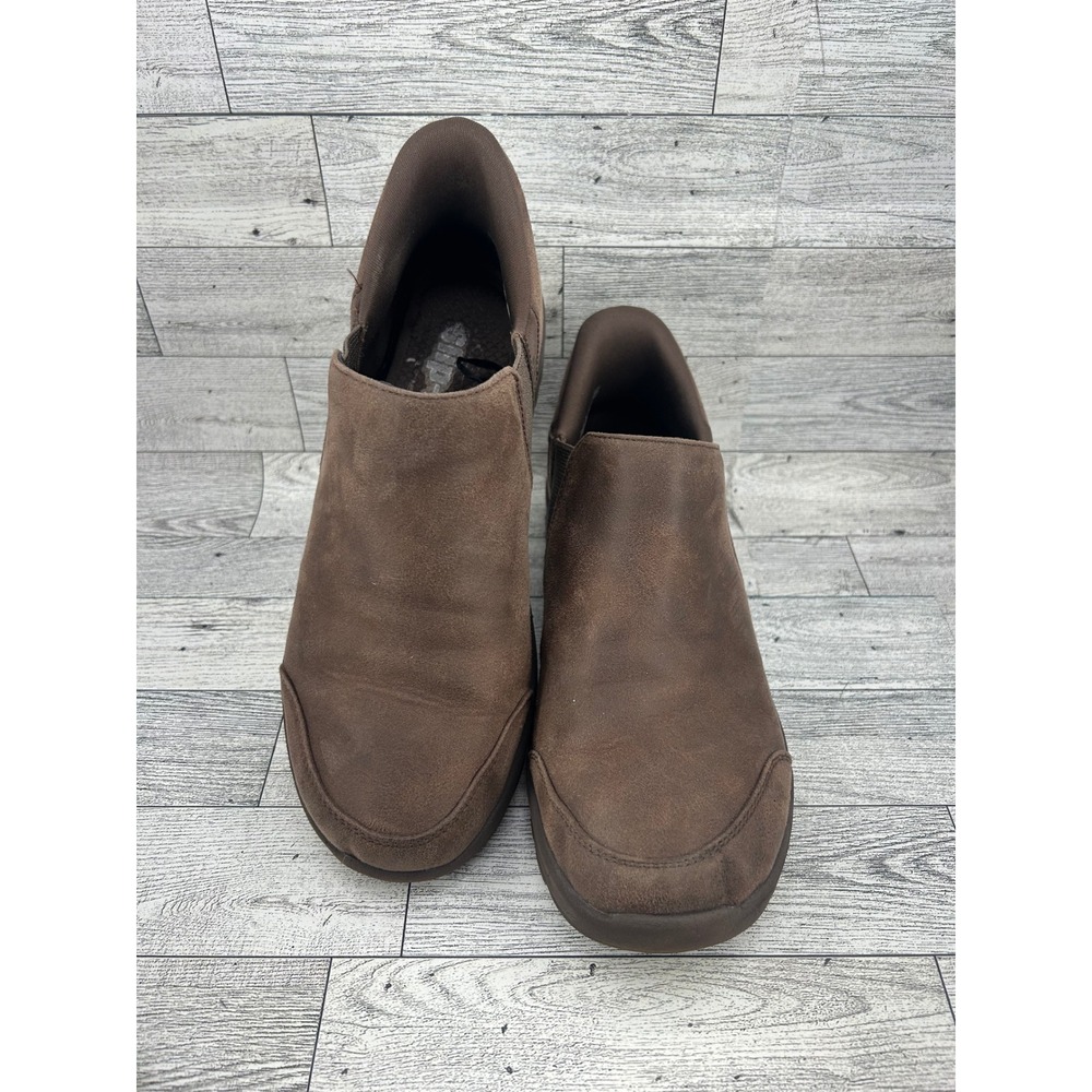 Skechers Hands Free Slip-ins On-the-GO Flex Brown Loafers 158958‎ Women Sz 7.5